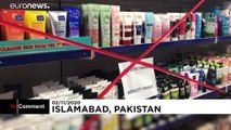 تحریم کالاهای فرانسوی در پاکستان در واکنش به اظهارات امانوئل ماکرون