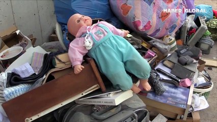 İzmir'de Doğanlar Apartmanı'ndan geriye bunlar kaldı