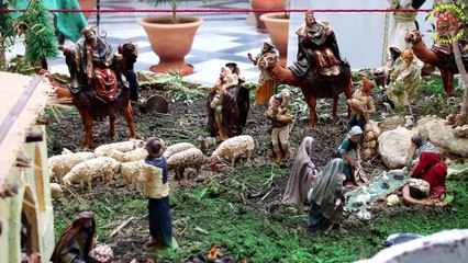 2017 BELÉN HIJAS DE LA CARIDAD SAN JUAN DE DIOS ARCOS DE LA FRONTERA