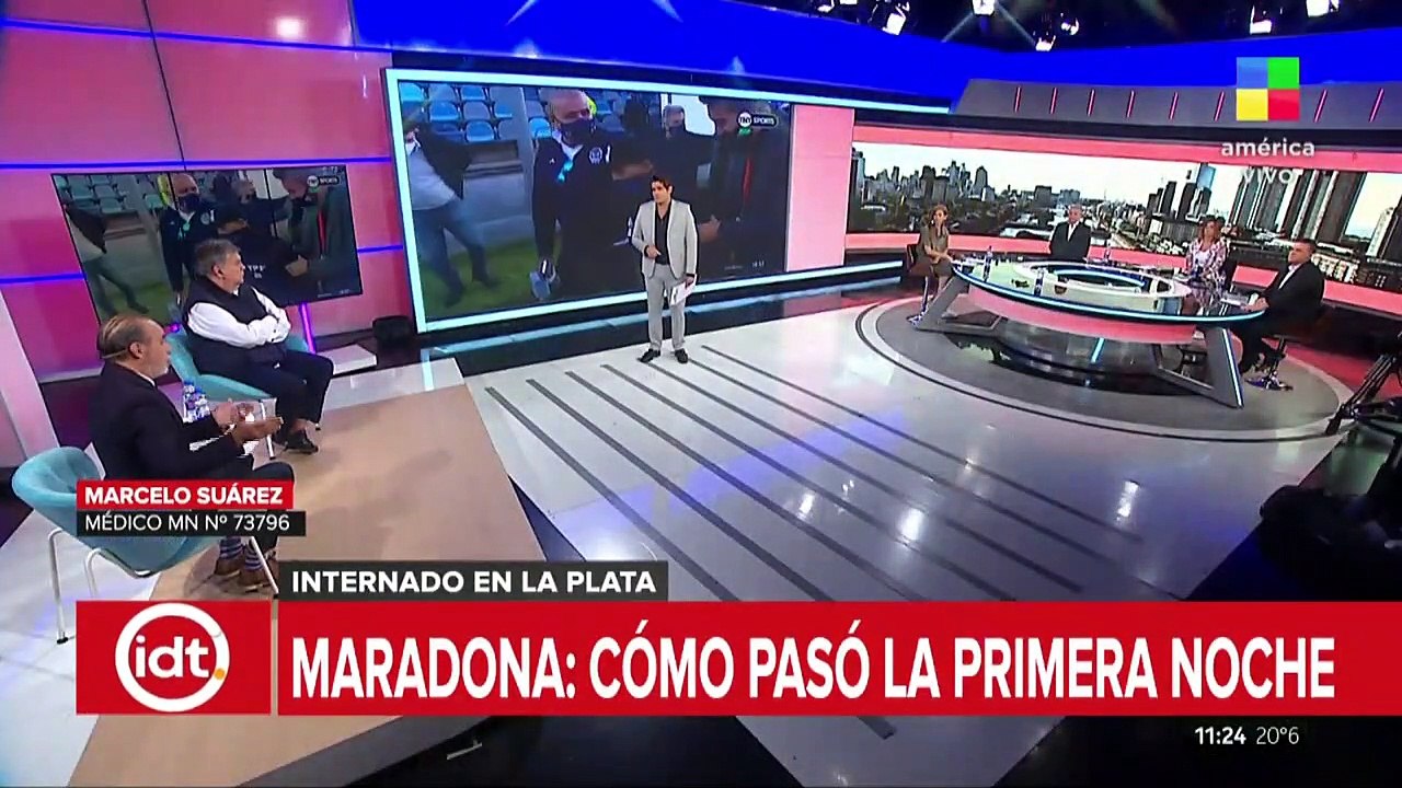 Maradona internado: preocupa su salud