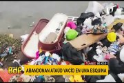 Tumbes: ataúd abandonado junto a la basura desconcierta a vecinos