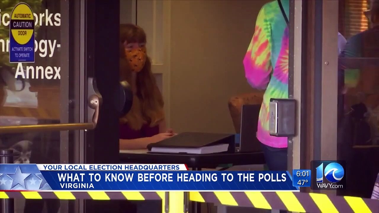 Election Day 2020 Line grows as polls open in Virginia Beach video