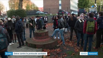 Roubaix : une grève des professeurs contre le protocole sanitaire