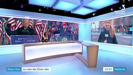 Présidentielle américaine : le vote des États-clés, les "swing states"