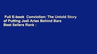 Full E-book  Conviction: The Untold Story of Putting Jodi Arias Behind Bars  Best Sellers Rank :