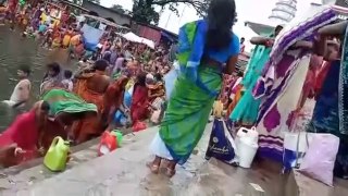Live - Ganga Ghat || Devghat Snan || Ganga Puja || Ganga snan Latest Video 2020 ||  Movie Buzz