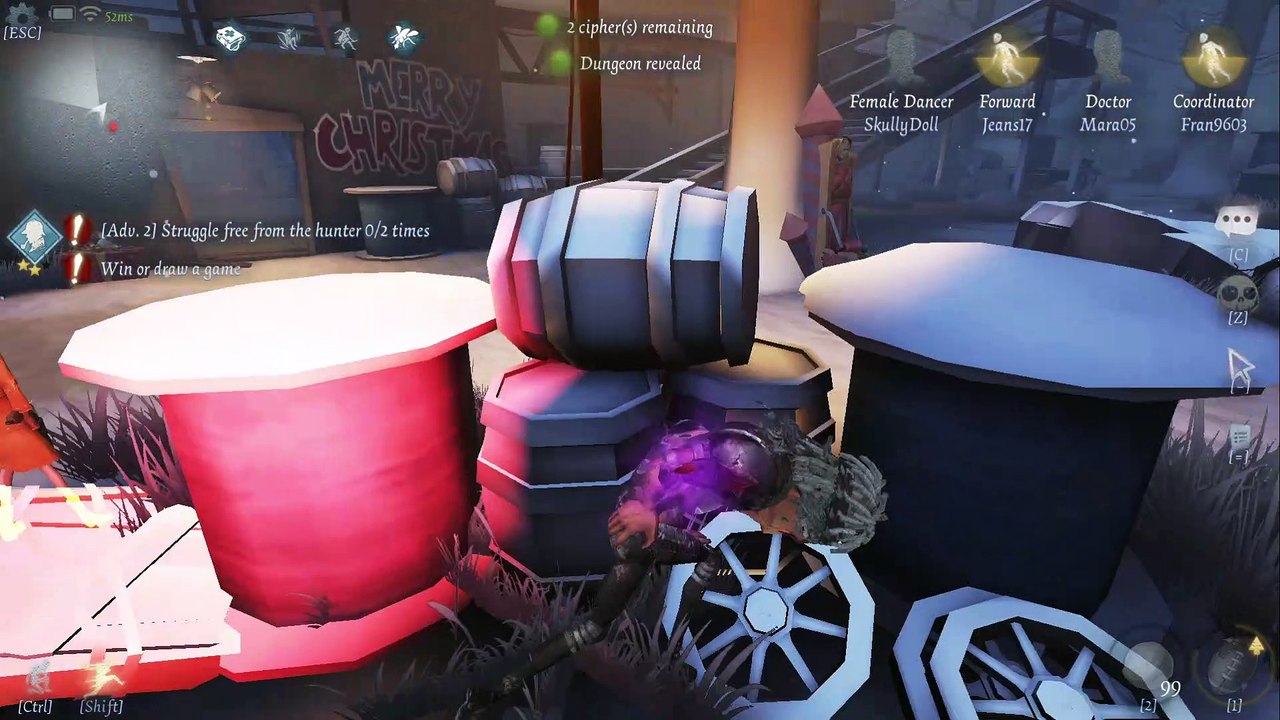 Feuding with a bot - Identity V
