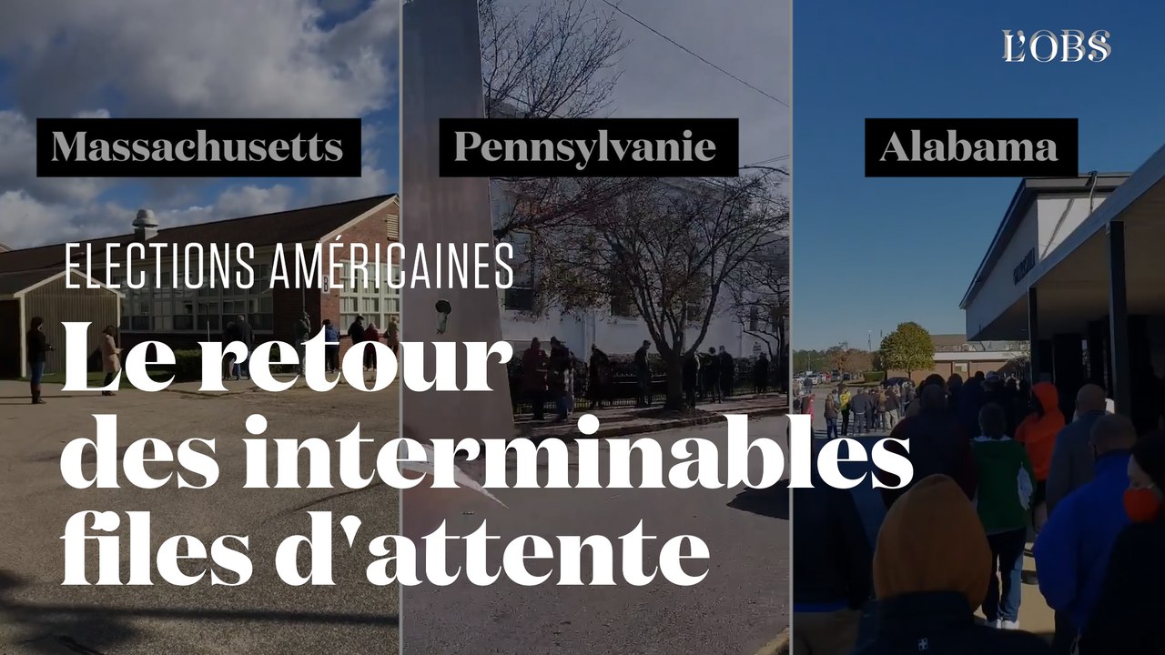 Elections américaines : les longues files d'attente laissent présager une participation record