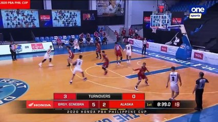Ginebra vs Alaska - 1st Qtr Elimination November 3, 2020 - PBA Phil Cup 2020