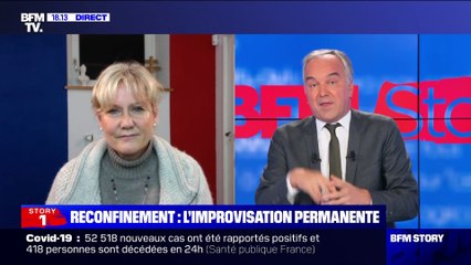 Story 5 : "le gouvernement est dans une improvisation permanente sur le reconfinement", Nadine Morano - 03/11