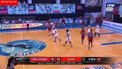 Ginebra vs Alaska - 4th Qtr Elimination November 3, 2020 - PBA Phil Cup 2020