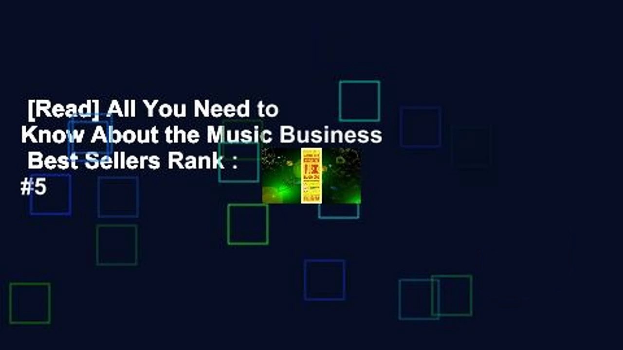 [Read] All You Need to Know About the Music Business  Best Sellers Rank : #5