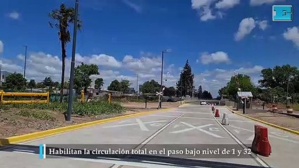 Habilitan la circulación total en el paso bajo nivel de 1 y 32