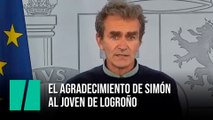 El agradecimiento de Fernando Simón al joven de Logroño