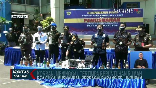 Bea Cukai Hancurkan Ribuan Barang Sitaan Mulai dari Rokok sampai Sepatu!