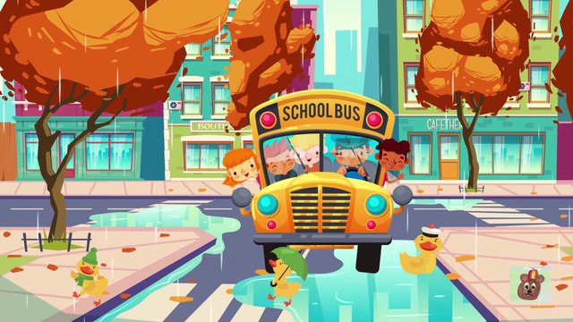 Les roues de l'autobus - comptines