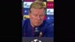 Koeman hits back at Setien over Messi comments