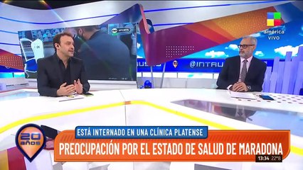 Información exclusiva sobre la salud de Maradona