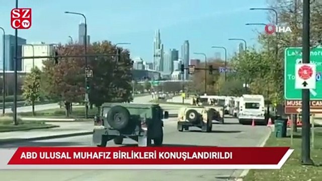 ABD'de olası gösterilere karşı sokaklarda Ulusal Muhafız birlikleri konuşlandırıldı