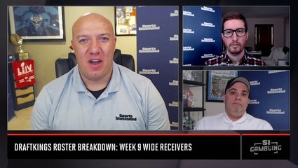 Week 9 DraftKings Wide Receiver Breakdown and Rankings