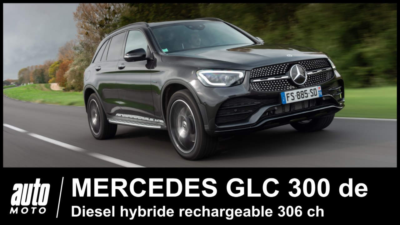 Mercedes GLC 300 de Essai POV du SUV diesel Hybride rechargeable de 306 ch