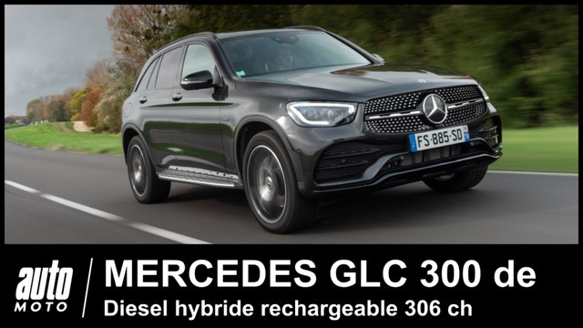 Mercedes GLC 300 de Essai POV du SUV diesel Hybride rechargeable de 306 ch