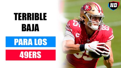 Lesión de George Kittle con San Francisco