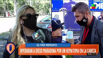 Verónica Ojeda: "Estaba tranquilo pero con mucho sueño y cansado"