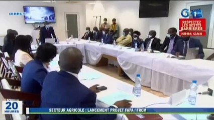 RTG / Secteur agricole - Lancement du projet FAPA: FRCM