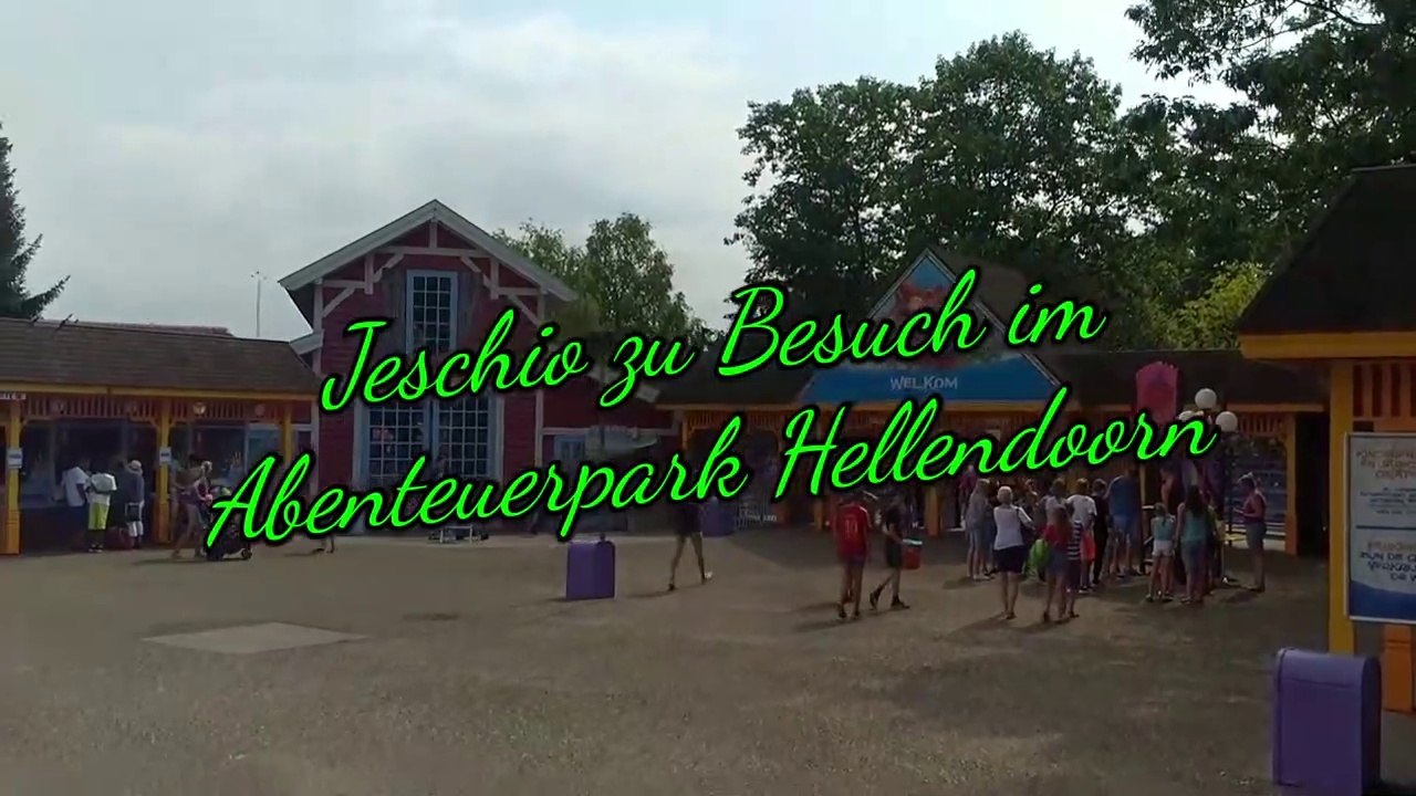 Jeschio zu Besuch im Abenteuerpark Hellendoorn Niederlande (2018)