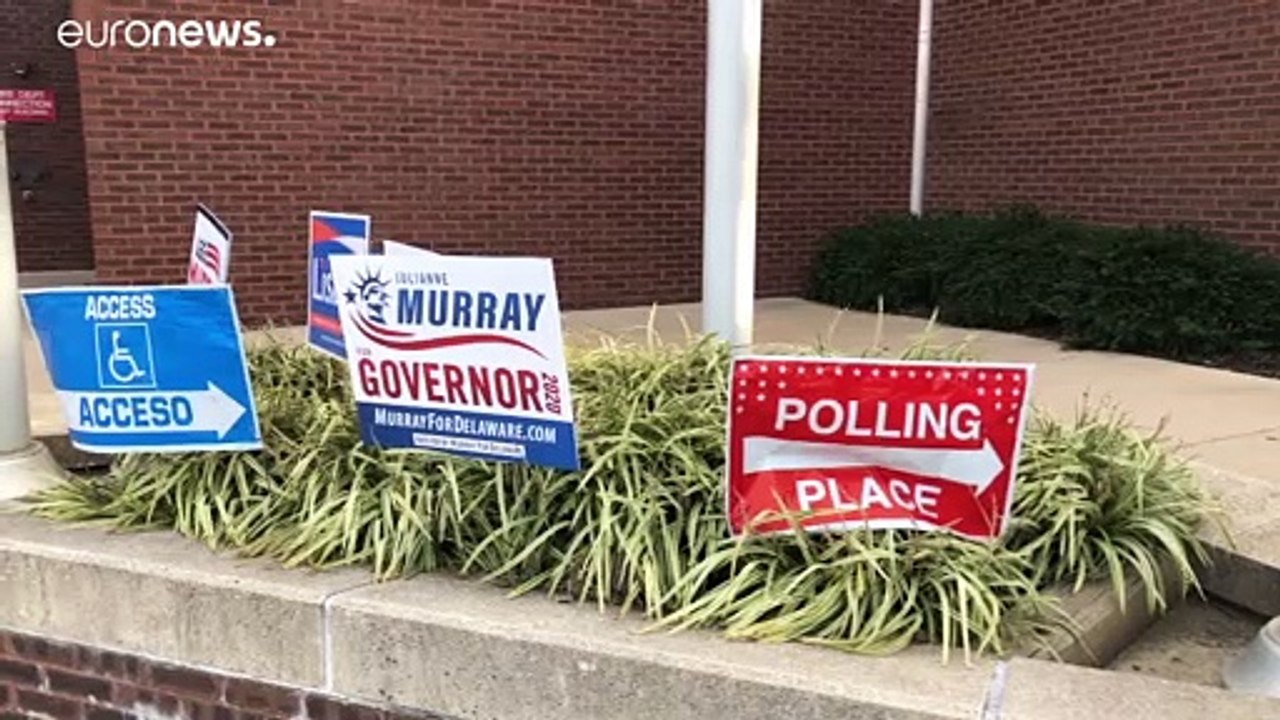 US-Wahl hat begonnen: Lange Schlangen vor Wahllokalen