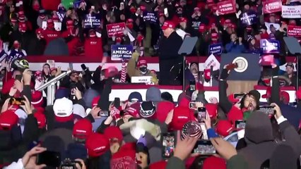 Download Video: US Elections: Donald Trump and family rally supporters in Kenosha, Wisconsin