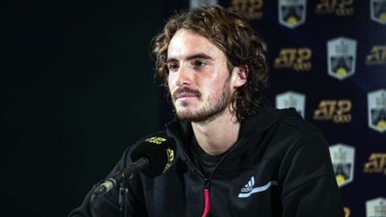 Rolex Paris Masters 2020 - Stefanos Tsitsipas : "I didn't have enough self-confidence when I played"