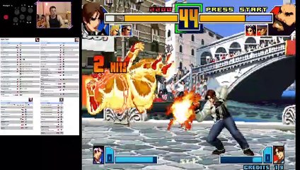 (ARC) KOF 2001 - 09 - Japan Team - Level 8 - The Boss bent me over and had his way with me... - Part 1