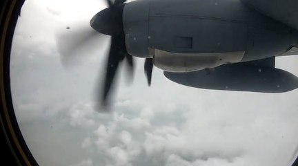 Hurricane Hunters breach the eye of Hurricane Eta