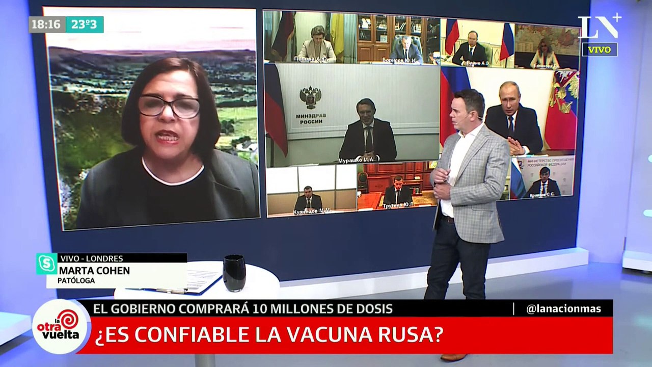 Argentina: Preocupación por vacuna rusa