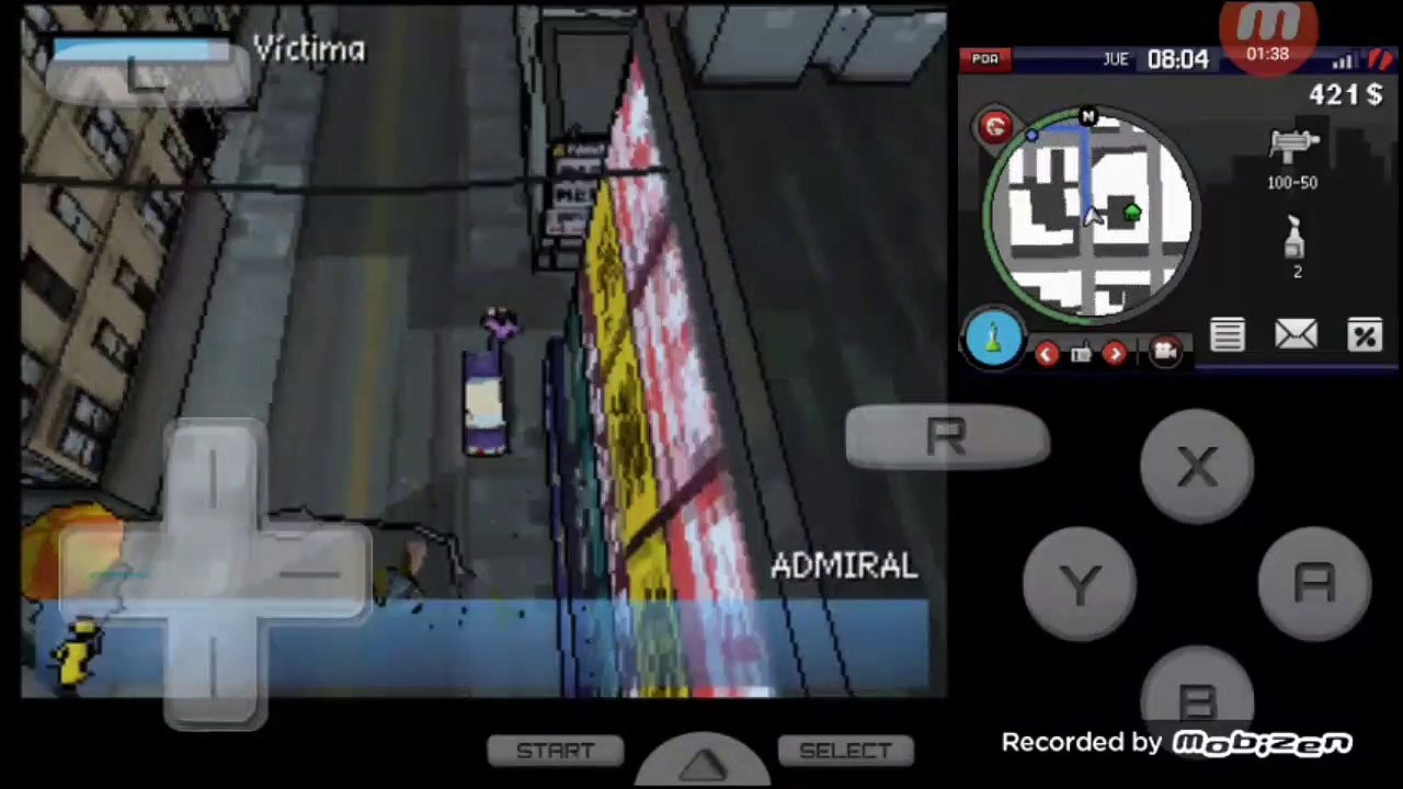GTA Chinatown Wars (Nintendo DS) #5 - Missões "Recruitment Drive" e "Whack The Racers".