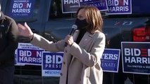 Kamala Harris makes Election Day push - We'll decriminalize marijuana, expunge marijuana convictions