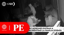 Ladrones fueron grabados robando vivienda mientras familia dormía | Primera Edición