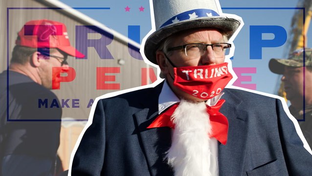 We asked Trump voters at a Pennsylvania rally what would happen if he loses the election. Many said they wouldn't believe it.