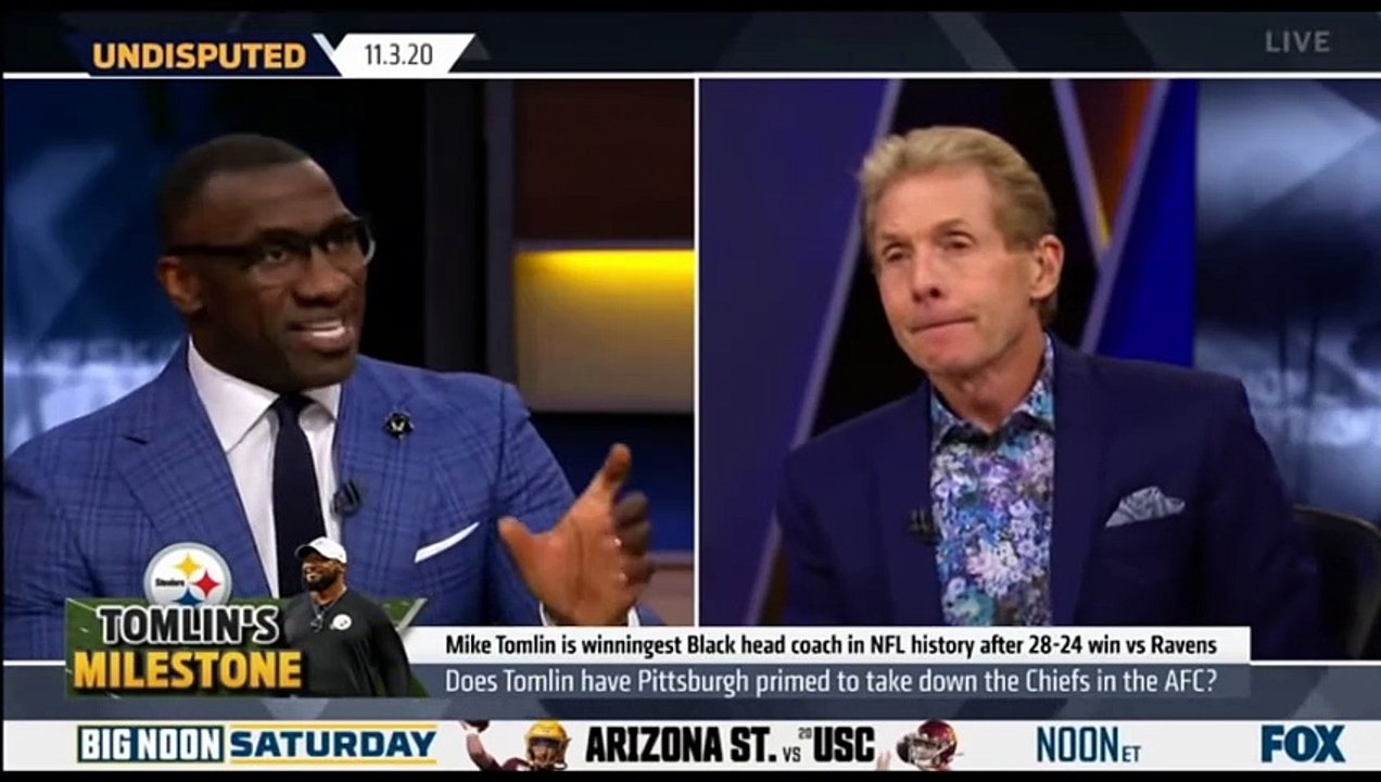 Undisputed | Shannon "heated" Mike Tomlin is winning Back HC in NFL after Steelers upset Ravens