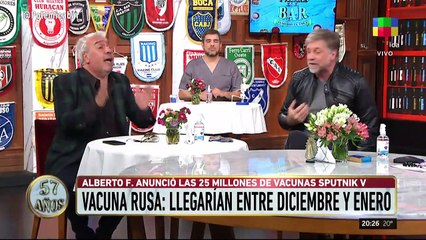 Debate en Polémica en el Bar por la vacuna rusa