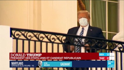 Présidentielle américaine : Donald Trump face au bilan de sa gestion du Covid-19