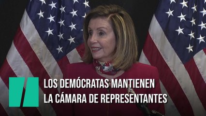 Tải video: Los demócratas retienen el control de la Cámara de Representantes en EEUU