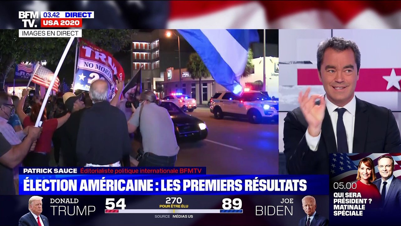 "La nuit américaine": Revoir notre édition spéciale sur l’élection présidentielle aux Etats-Unis - 3h/5h