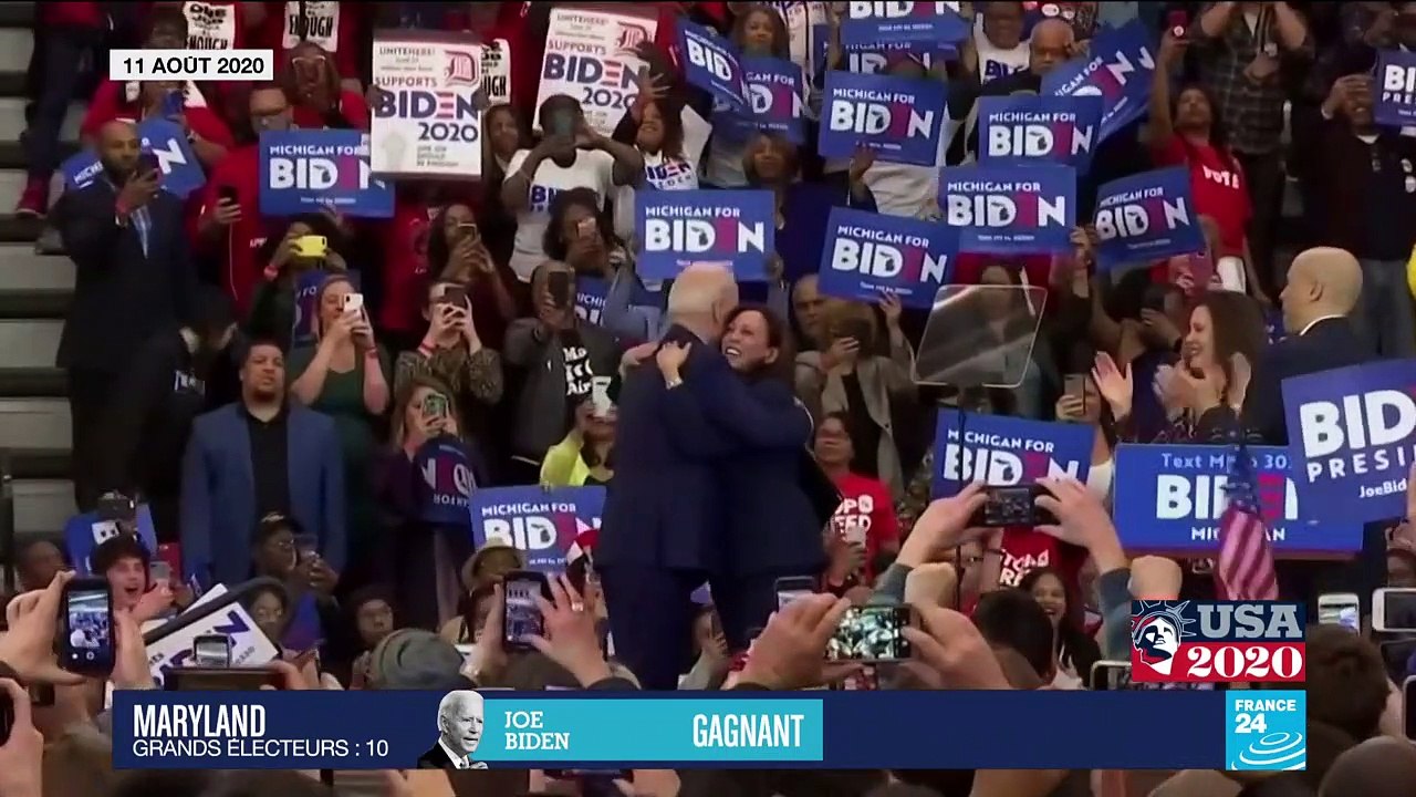 Qui est Kamala Harris, candidate déjà historique à la vice-présidence des États-Unis ?