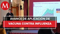 Personal de salud rebasa meta en aplicación de vacuna contra influenza