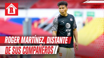 Roger Martínez, distante de sus compañeros previo a partido vs Juárez