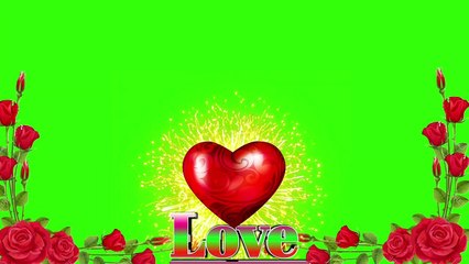 Love Green screen Effects । Love green screen Animation video । green screen for love ।।_1440p