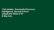 Full version  Successful Business Intelligence, Second Edition: Unlock the Value of Bi & Big Data